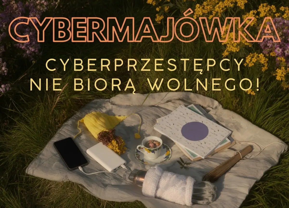Uważaj na zagrożenia w internecie podczas majówki
