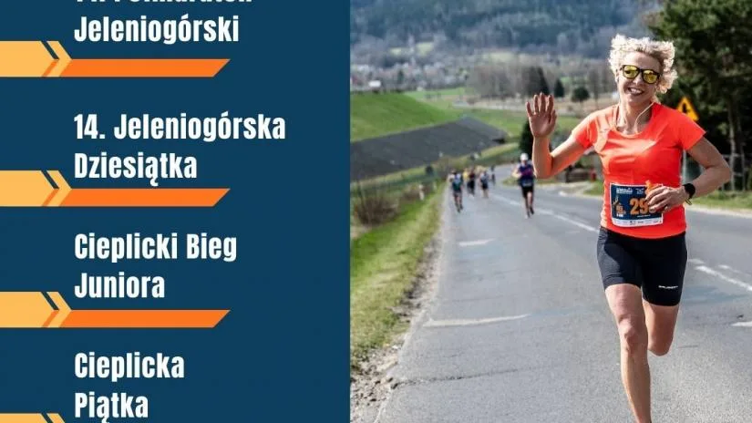 Już za miesiąc: Półmaraton Jeleniogórski i 14. Jeleniogórska Dziesiątka