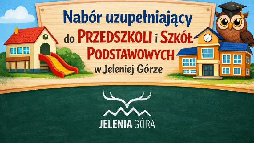 Rekrutacja do przedszkoli i szkół podstawowych w Jeleniej Górze