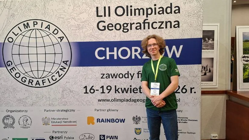 Uczeń z 'Żeroma' w finale Olimpiady Geograficznej