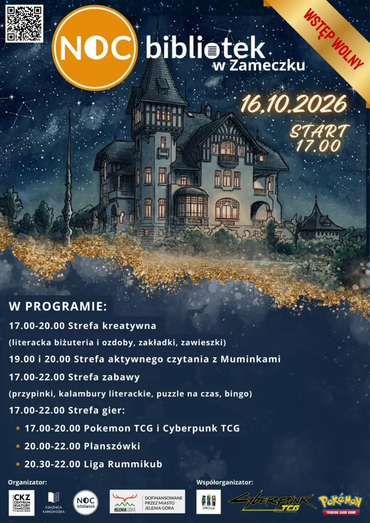 Noc Bibliotek 2026 w Jeleniej Górze