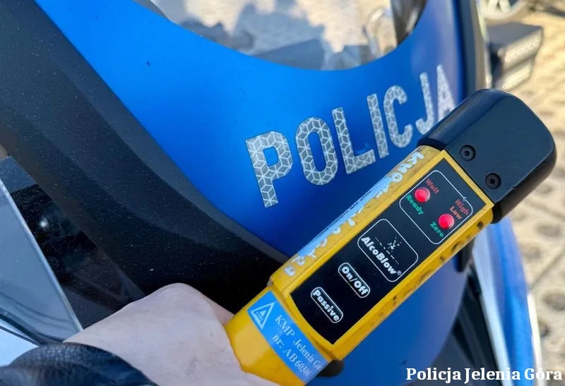 Działania policji jeleniogórskiej na rzecz eliminacji nieodpowiedzialnych kierowców
