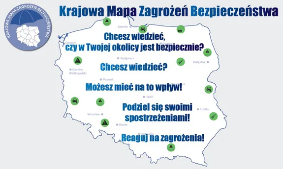 Krajowa Mapa Zagrożeń Bezpieczeństwa - Twoje możliwości wpływu na bezpieczeństwo