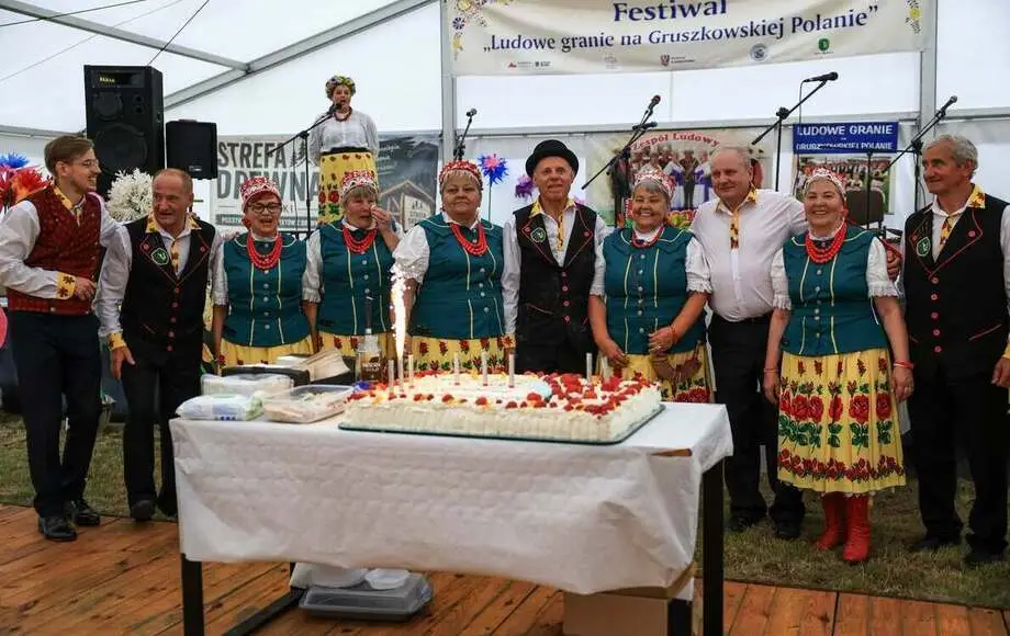 Festiwal folkloru na Gruszkowskiej Polanie