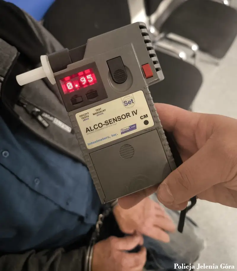 Policja w Jeleniej Górze intensyfikuje działania przeciw nietrzeźwym kierowcom i osobom z sądowymi zakazami