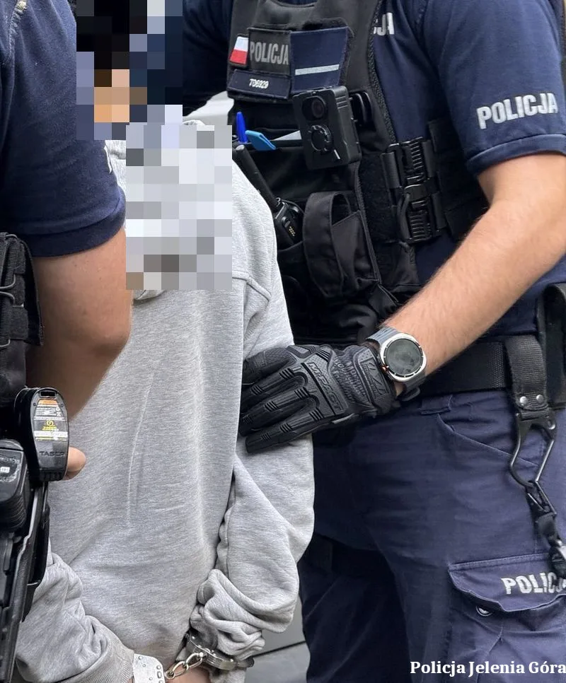 Zatrzymanie recydywisty odpowiedzialnego za włamania i kradzież w Jeleniej Górze