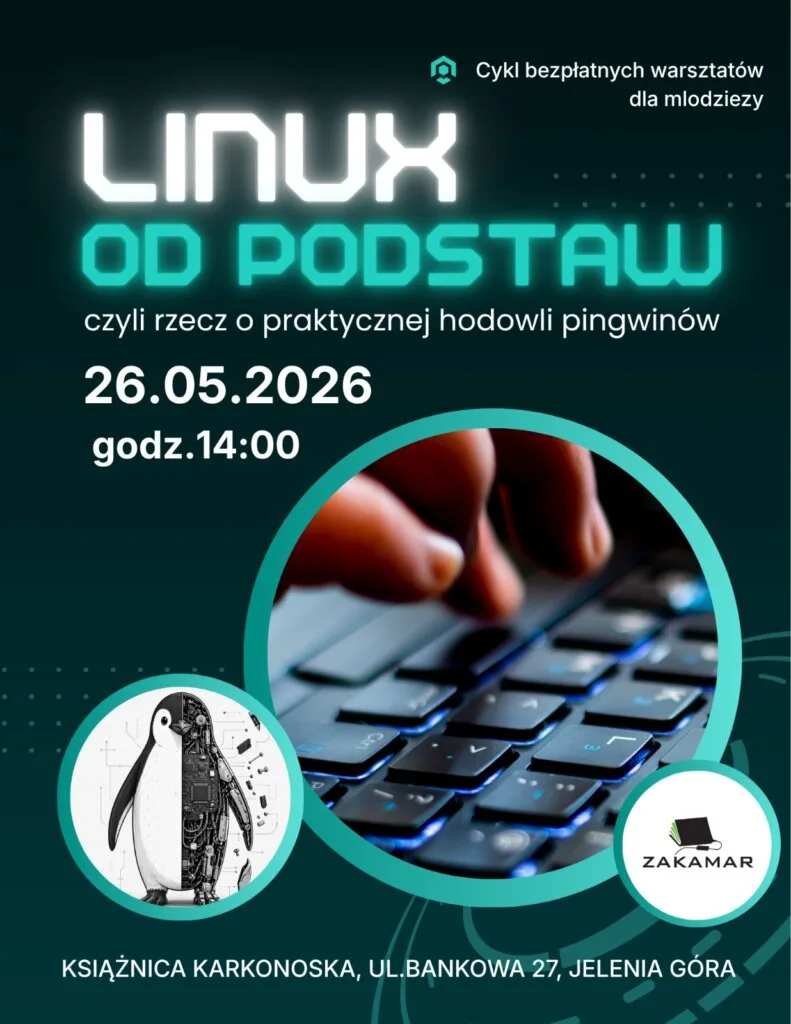 LINUX – pingwiny w ZAKAMARze #3