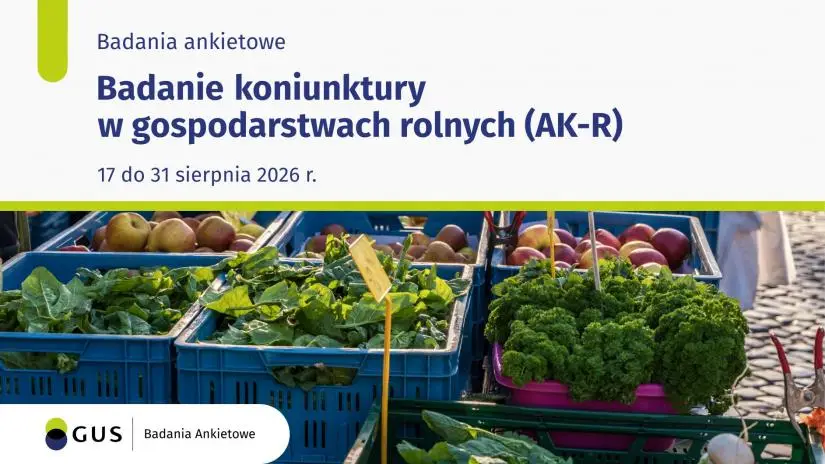 Kolejne Badanie Koniunktury w Gospodarstwach Rolnych