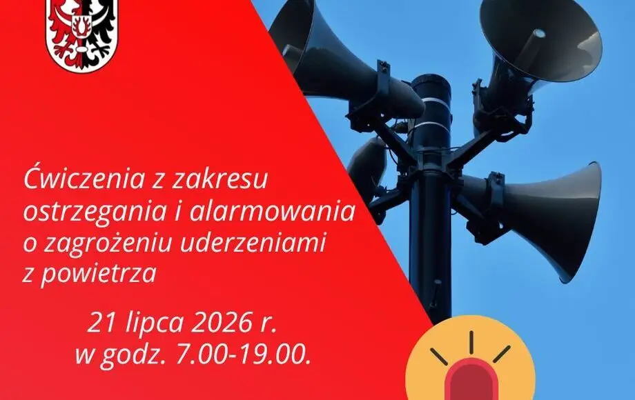 Ćwiczenia ALARM 2026 z zakresu ostrzegania przed zagrożeniem powietrznym